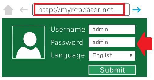 Access Myrepeater.net
