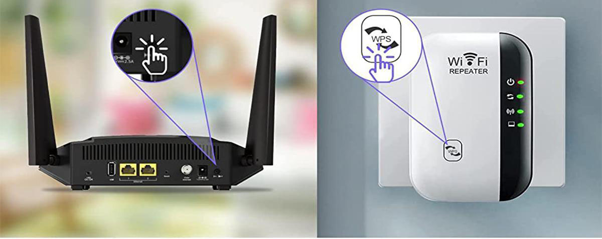 Wireless-N WiFi Repeater Setup Instructions for WPS