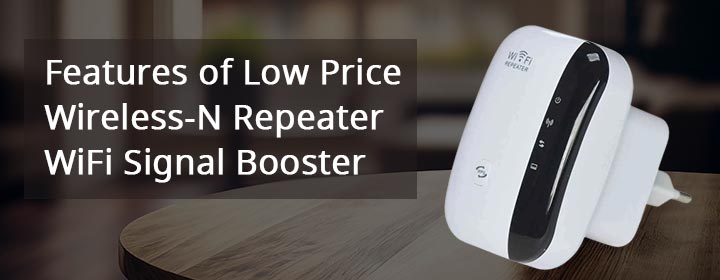 Wireless-N Repeater WiFi Signal Booster